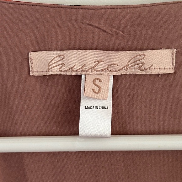 HUTCH Midi Ruffle Wrap Dress Women's Small (2-4) Wrap Tie Waist Floral guest - Picture 5 of 13